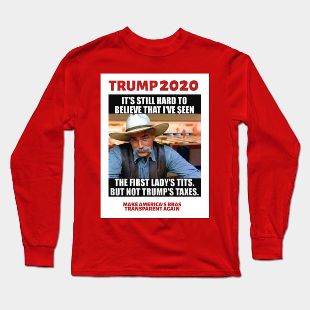 Presidential porn Long Sleeve T-Shirt by Death, Thievery & Politics 